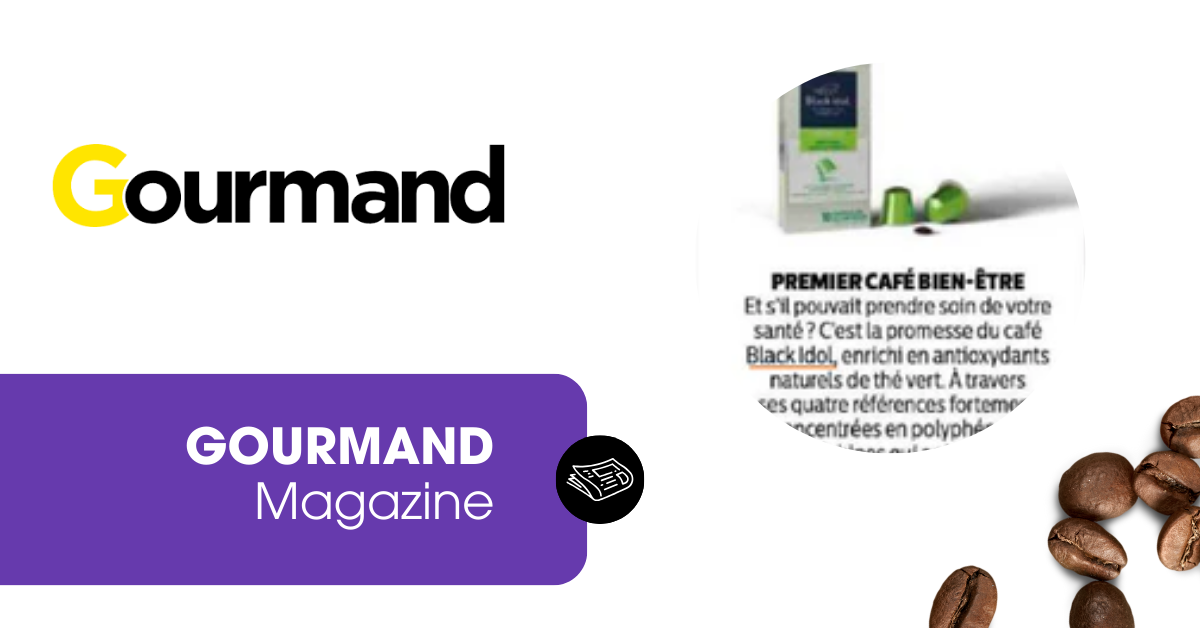 Gourmand Magazine se régale de Black idol