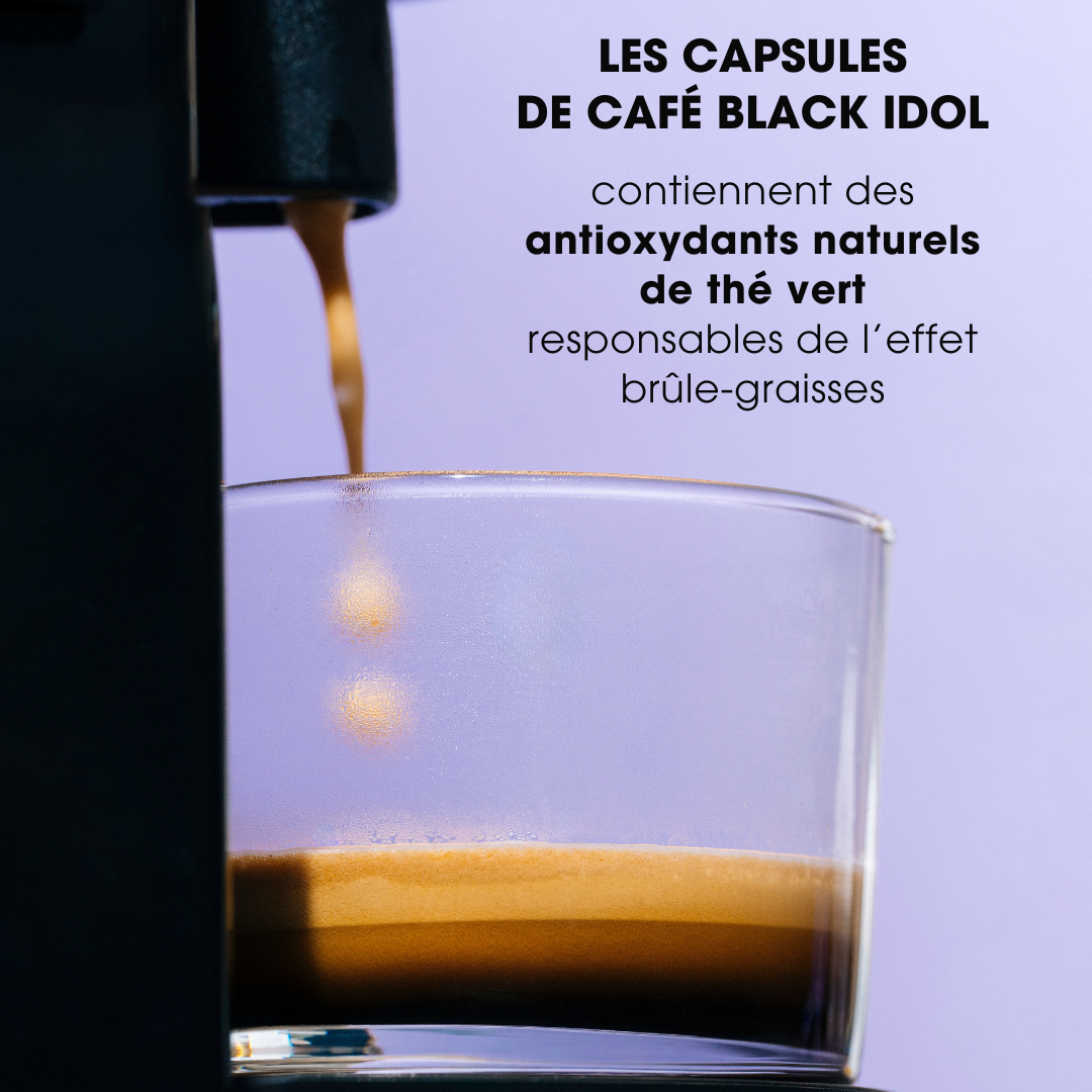 café aux antioxydants de thé vert