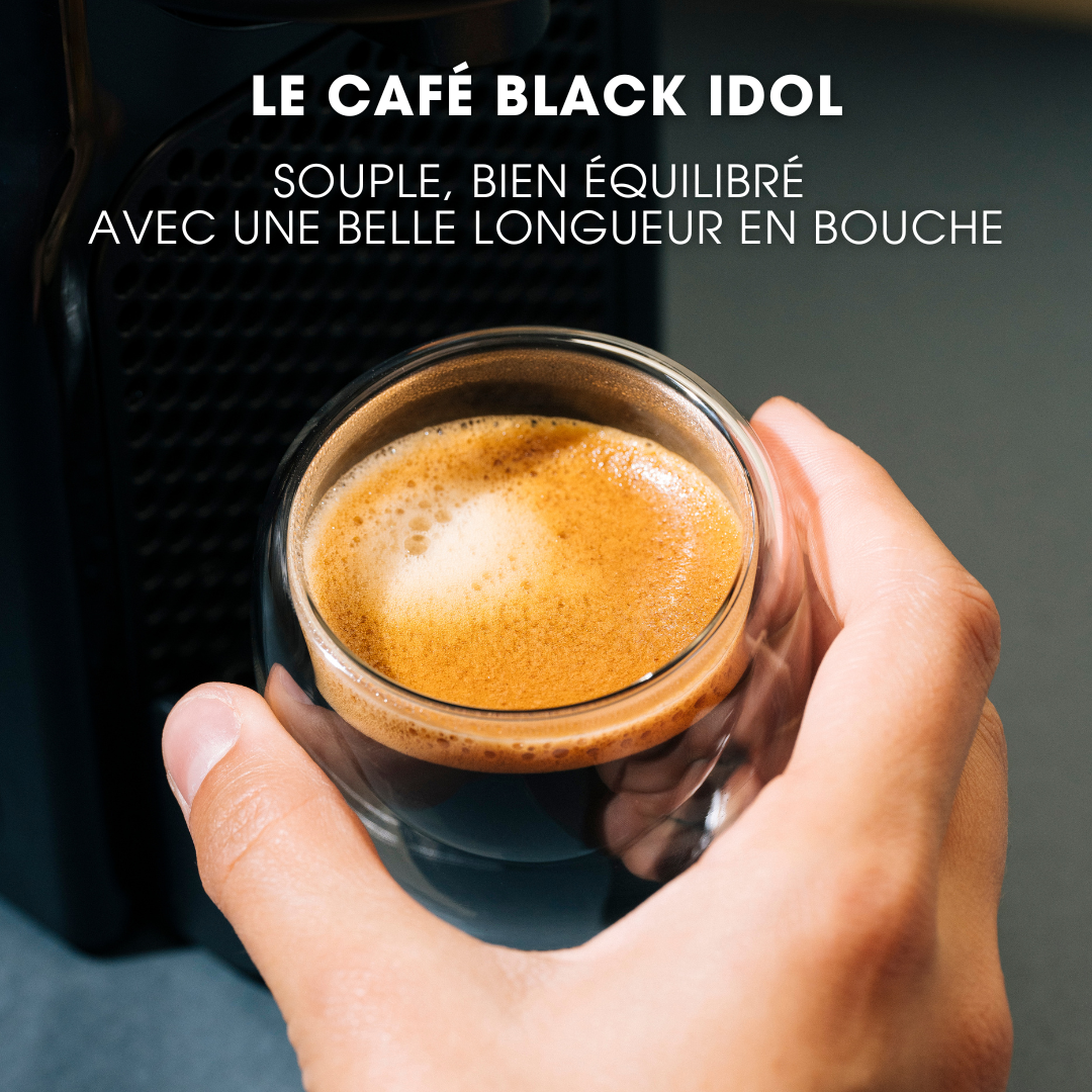 un café souple et bien équilibré